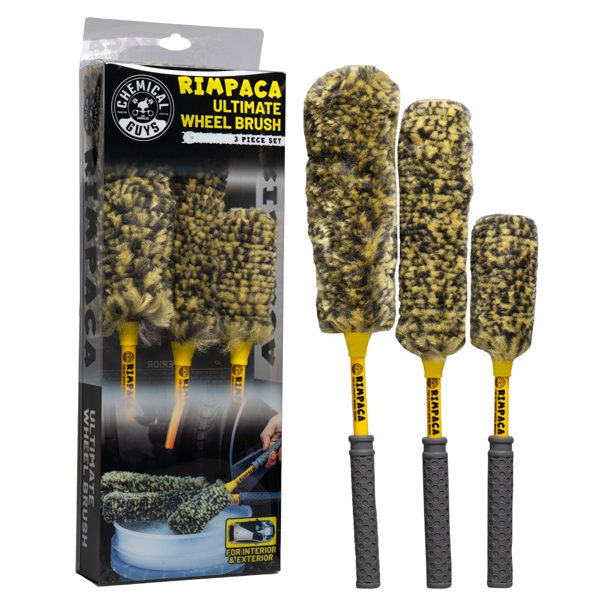 Wheel Cleaning Brush Set